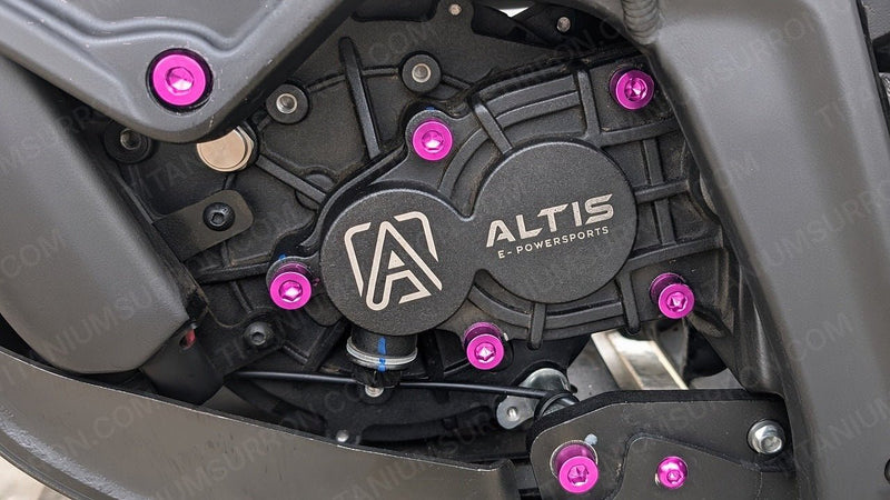 TS Altis Sigma Gearbox Cover Titanium Bolt Kit
