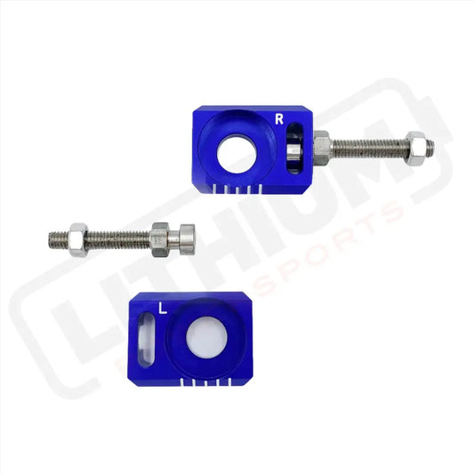 Aluminum Axle Blocks | Surron LBX | Talaria Sting | E Ride Pro - Blue - Axle Block