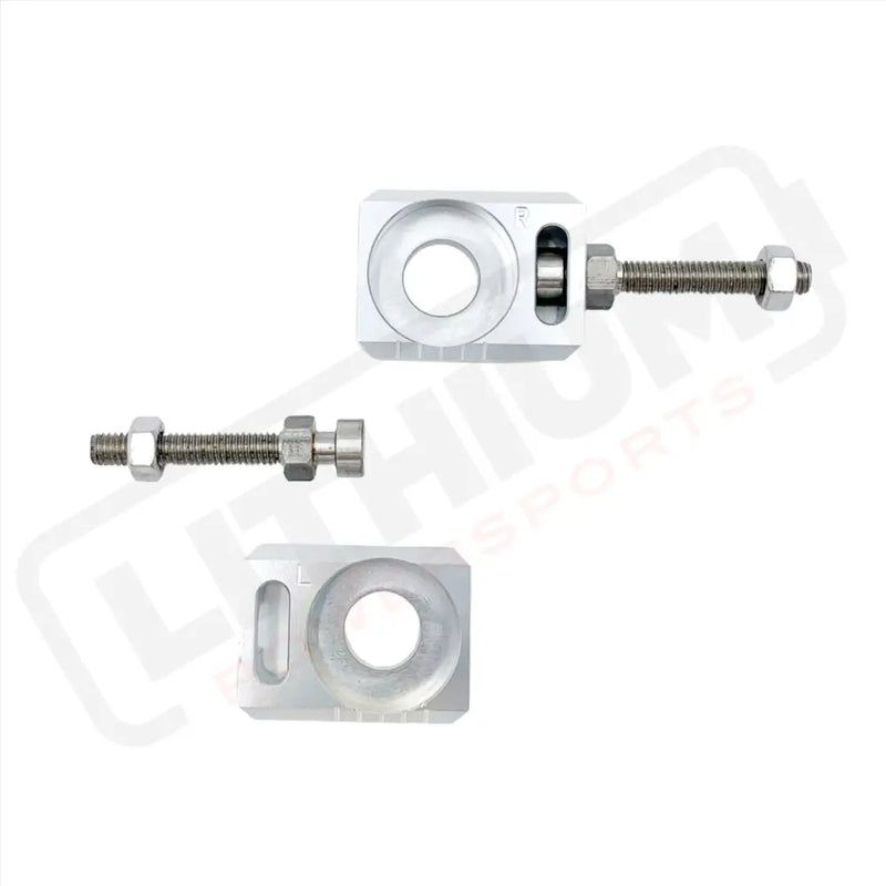 Aluminum Axle Blocks | Surron LBX | Talaria Sting | E Ride Pro - Silver - Axle Block