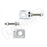 Aluminum Axle Blocks | Surron LBX | Talaria Sting | E Ride Pro - Silver - Axle Block