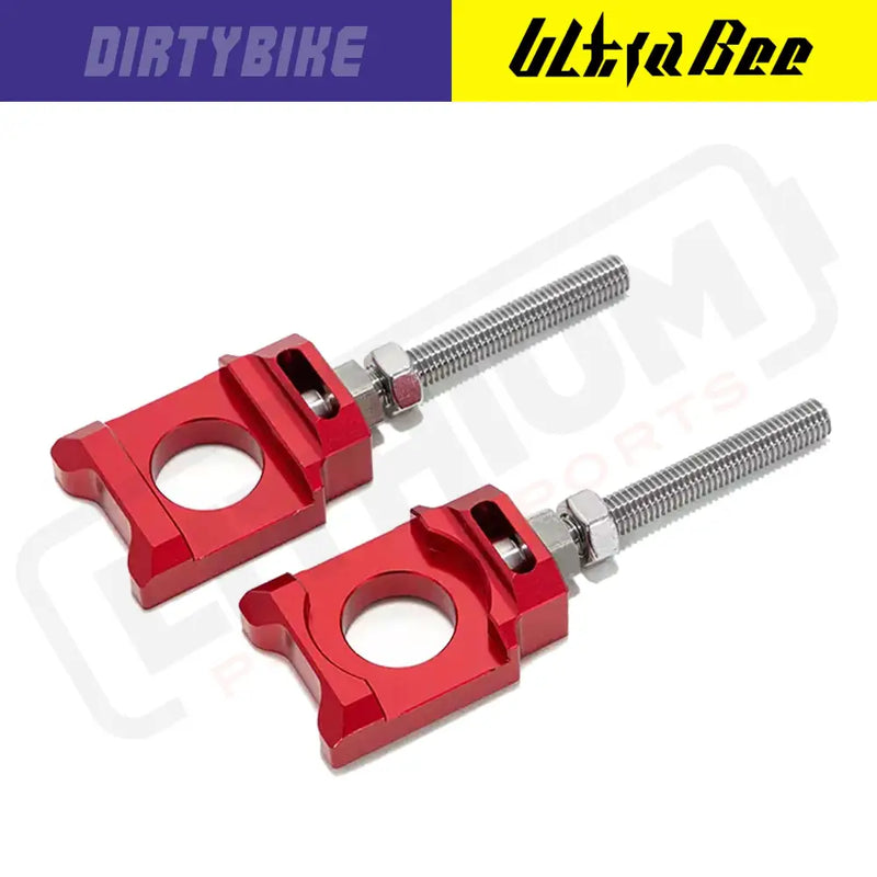 Aluminum Axle Blocks | Surron Ultra Bee - Red - Axle Block