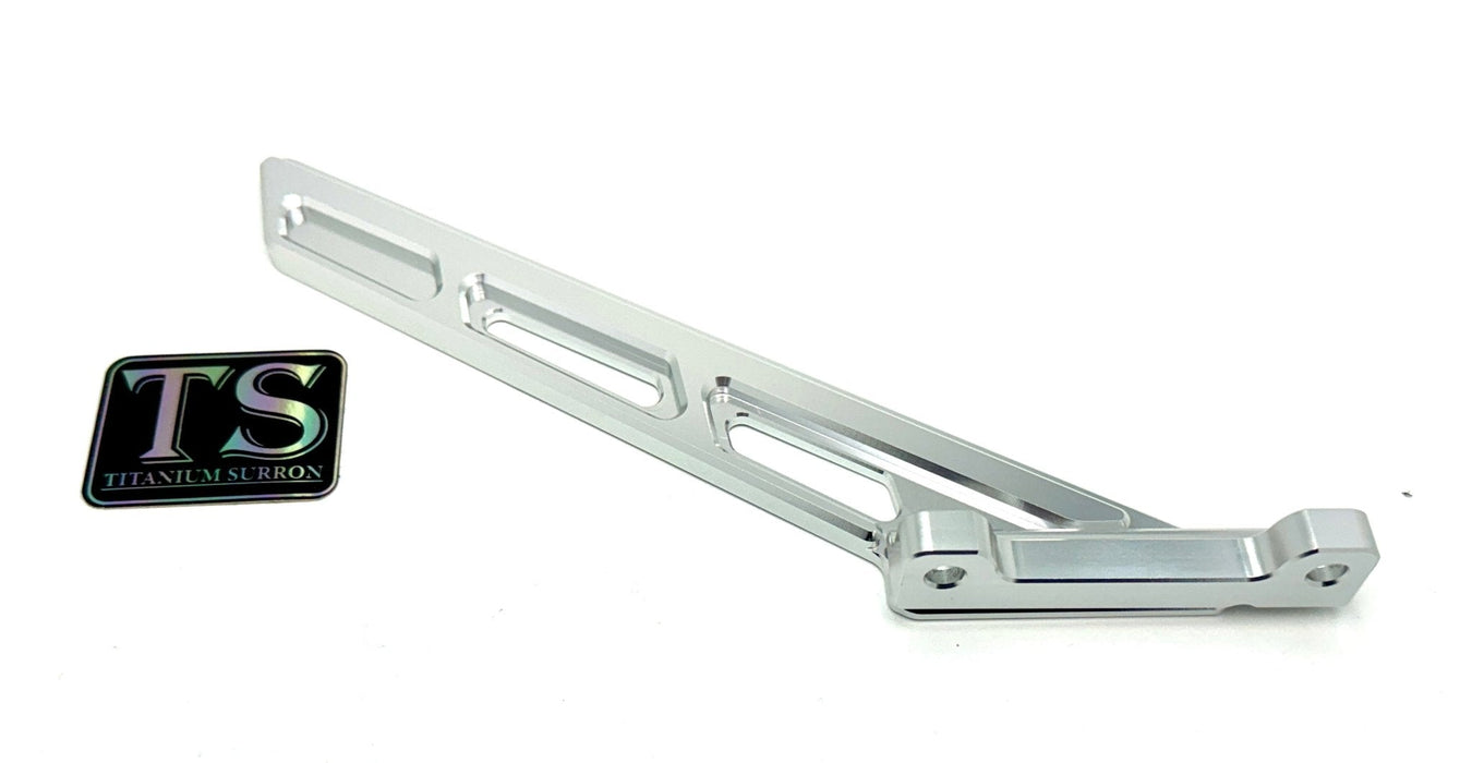 Titanium Surron Aluminum Chain Cover for E-Ride Pro SS 2.0 and Pro S Silver / Pro S and Pro SS 2.0 Aluminum Chain Cover
