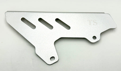 Titanium Surron Aluminum Chain Guard Surron LBX and Segway Silver Aluminum Chain Guard LBX