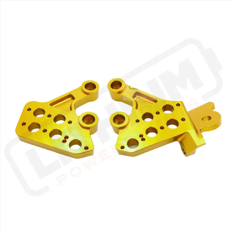 Aluminum Foot Peg Bracket | Talaria Sting Gold Foot Peg Bracket