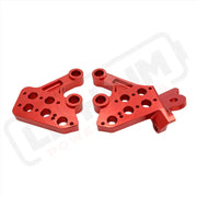 Aluminum Foot Peg Bracket | Talaria Sting Red Foot Peg Bracket