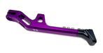 Titanium Surron Aluminum Kickstand for E-Moto Purple / Black Foot E-Moto Kickstand