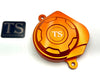 Titanium Surron Aluminum Motor Cover for Surron E-ride Pro and Segway Orange / Surron LBX - Segway X-260 - E-Ride Pro