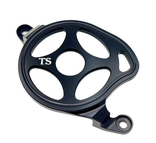 Titanium Surron Aluminum Motor Cover (Open Style) for Surron E-ride Pro and Segway Black / Surron LBX and Segway Surron
