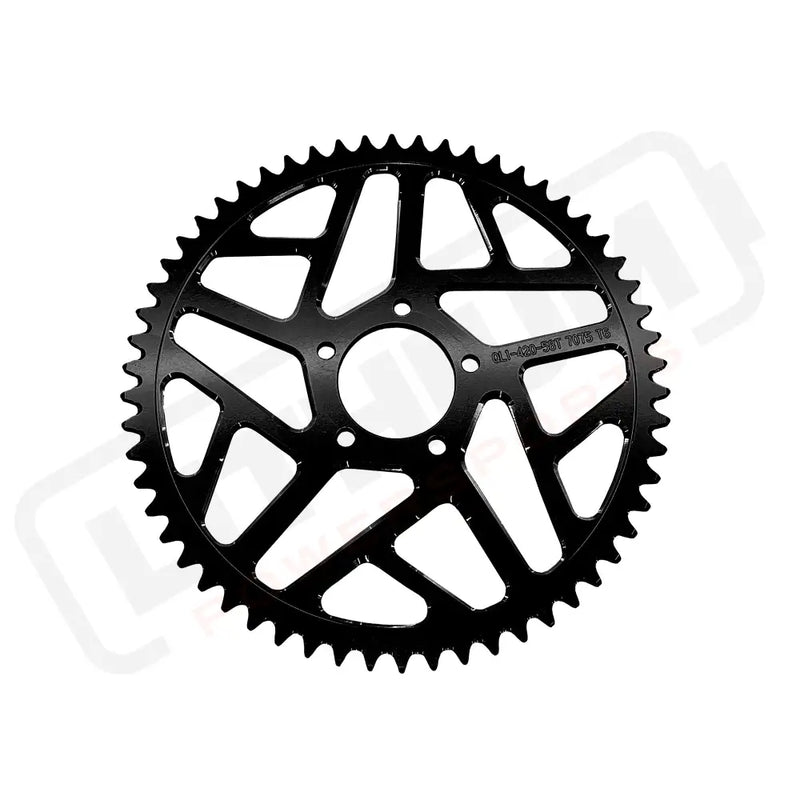 Aluminum Rear Sprocket | Surron LBX | Talaria Sting MX3 / MX4 | E Ride Pro | Rawrr Mantis X - Black 60T - Sprocket