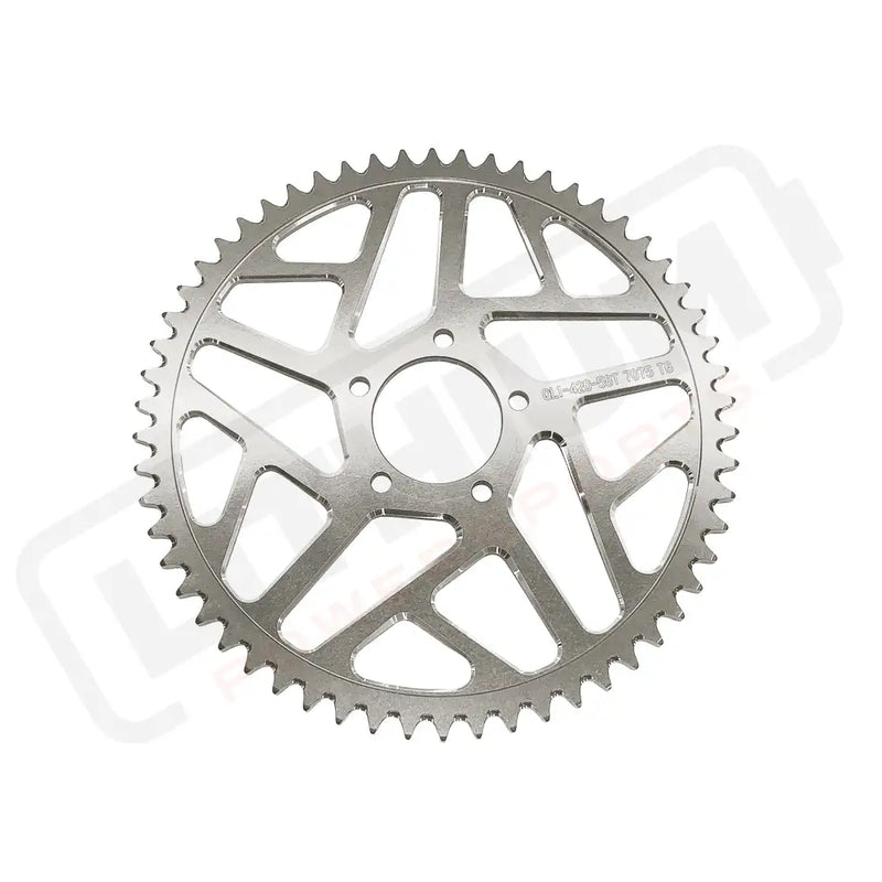 Aluminum Rear Sprocket | Surron LBX | Talaria Sting MX3 / MX4 | E Ride Pro | Rawrr Mantis X - Raw 58T - Sprocket LBX