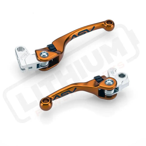 ASV Inventions F4 Series Clutch and Brake Lever Pair Pack - Lithium Powersports