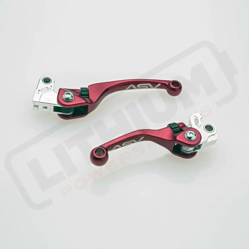 ASV Inventions F4 Series Clutch and Brake Lever Pair Pack - Lithium Powersports