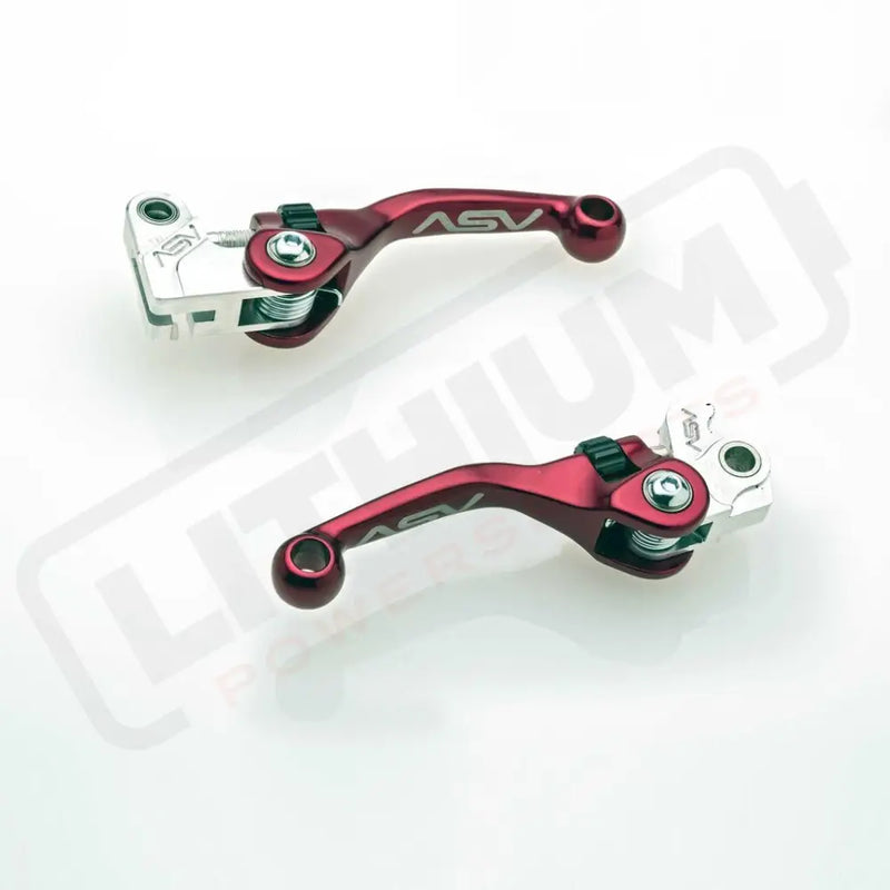 ASV Inventions F4 Series Clutch and Brake Lever Pair Pack - Lithium Powersports