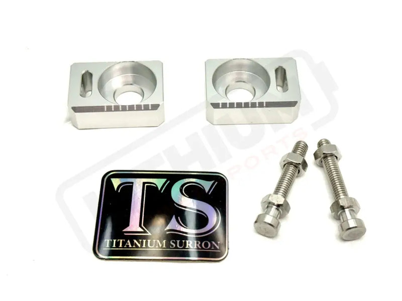 Axle Block/ Chain Tensioner Surron Segway E-Ride Pro SS 2.0 - Silver - Axle Block E-Moto