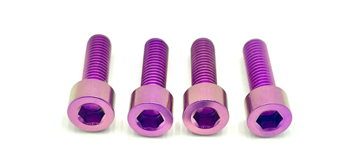 Titanium Surron Axle Pinch Titanium Bolts for EXT Ferro Fork Purple EXT Fork Titanium Axle Pinch Bolts