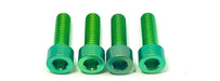 Titanium Surron Axle Pinch Titanium Bolts for KKE/ DNM Forks Green KKE Fork Axle Pinch