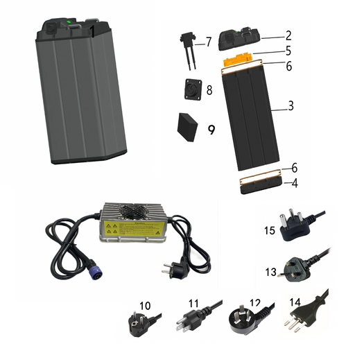 BATTERY AND CHARGER (R MX4) eParts