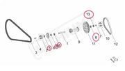 Bearing Kit | Intermediate Shaft | Surron LBX | E Ride Pro | Talaria X3 (XXX) - Bearings