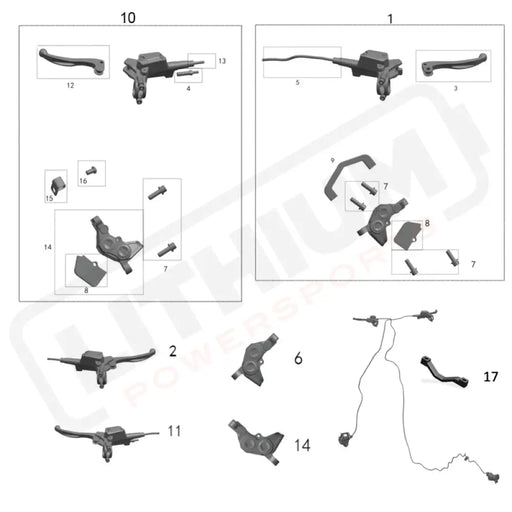 BRAKES (R MX4) - Lithium Powersports