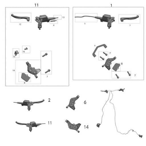 BRAKES (MX3) eParts