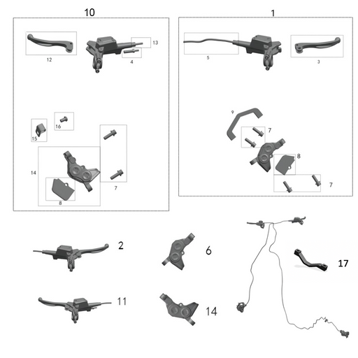 BRAKES (R MX4) eParts