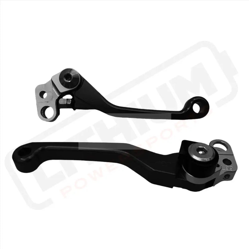 Break-Away Folding Aluminum Brake Lever Set | Surron LBX | Talaria Sting Black Levers