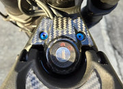 Carbon Fiber (Real) Ignition Switch Cover Plate for Talaria Sting MX5/ MX4/ MX3 CF Ignition Cover