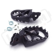 CNC Aluminum Foot Pegs | Talaria MX/ | X3 (XXX) | LBX | E Ride Pro - Black - Footpegs