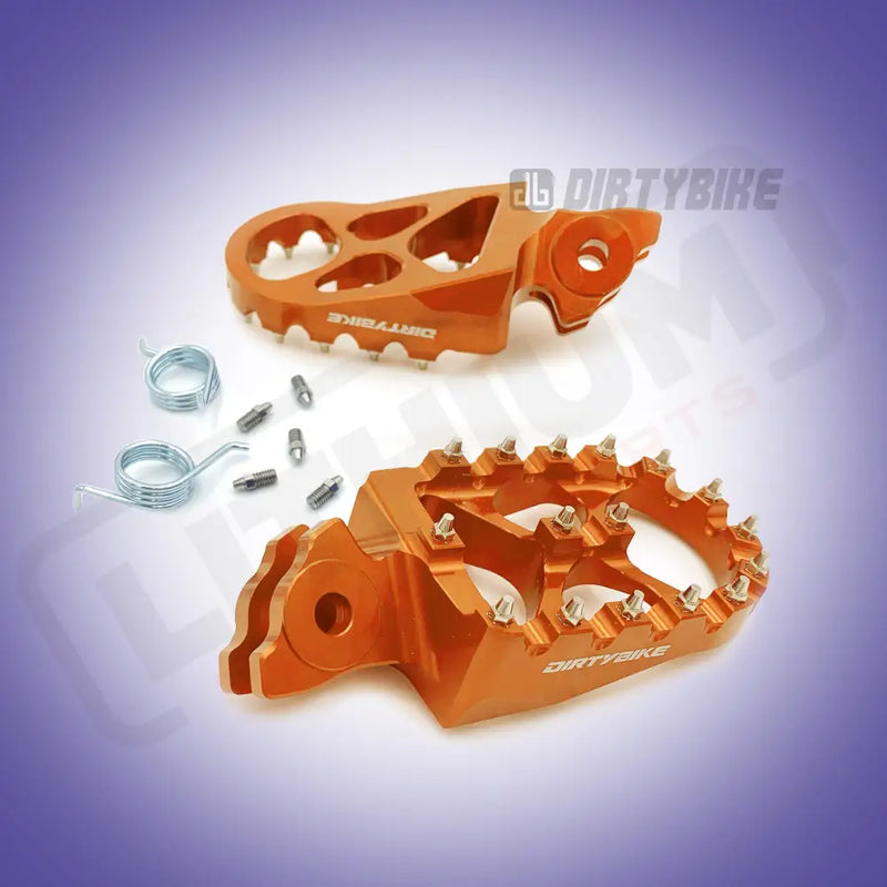 CNC Aluminum Foot Pegs | Talaria MX/ | X3 (XXX) | LBX | E Ride Pro - Footpegs