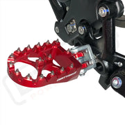 CNC Aluminum Foot Pegs | Talaria MX/ | X3 (XXX) | LBX | E Ride Pro - Footpegs