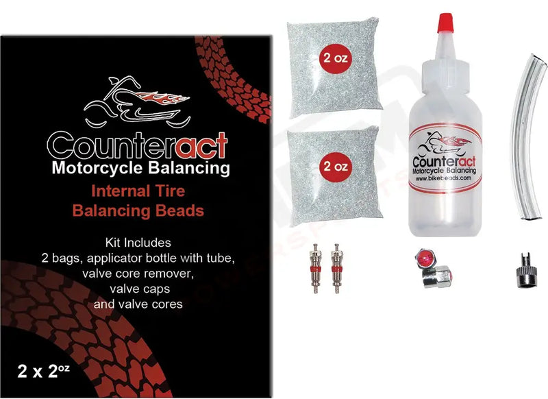 Counteract Tire Balancing Beads w/Installation Bottle Bead