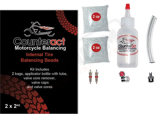 Counteract Tire Balancing Beads w/Installation Bottle Bead