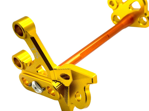 TS Custom CNC Aluminum Footpeg Bracket Assembly E-Ride Pro SS and S