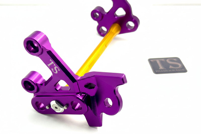 TS Custom CNC Aluminum Footpeg Bracket Assembly Surron