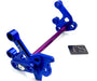 Titanium Surron Custom CNC Aluminum Footpeg Bracket Assembly Surron Purple / Blue Footpeg bracket assembly LBX