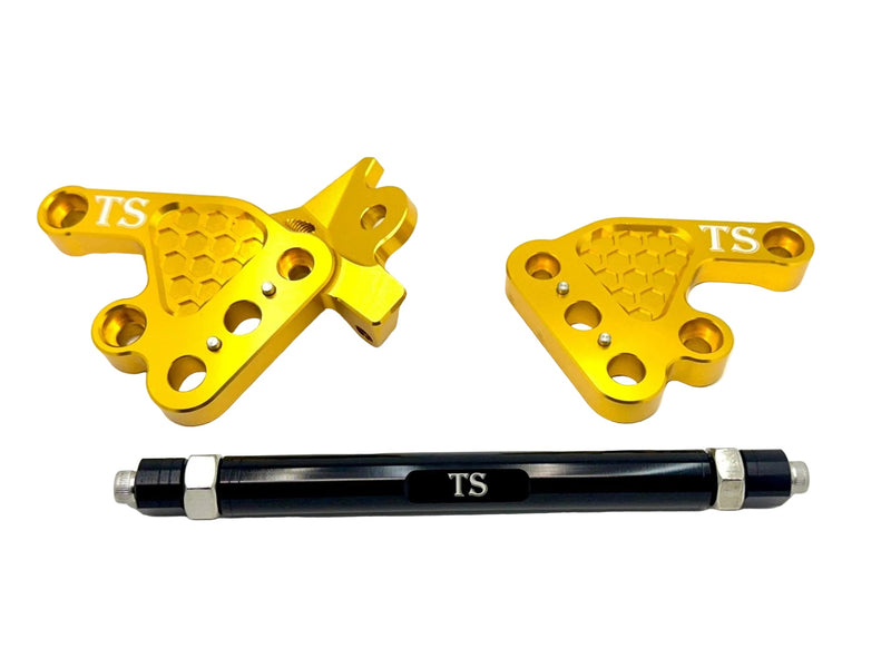 TS Talaria MX3 & MX4 Custom CNC Aluminum Footpeg Bracket Assembly