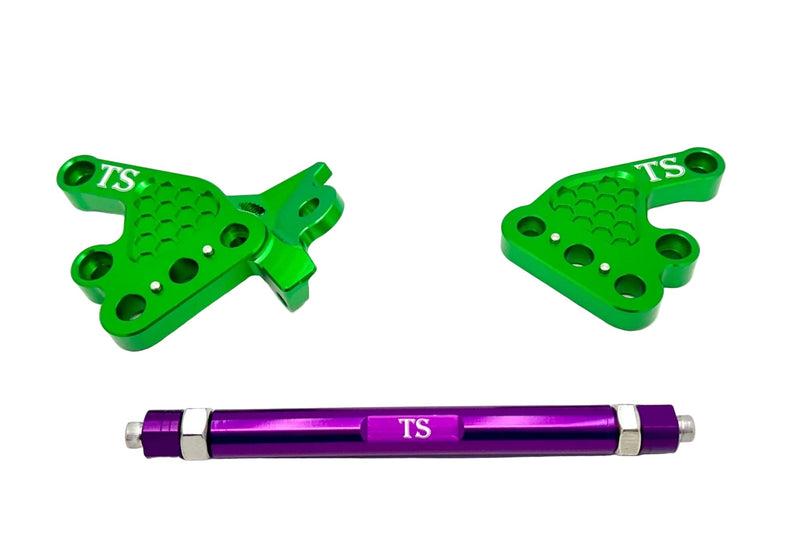 TS Talaria MX3 & MX4 Custom CNC Aluminum Footpeg Bracket Assembly