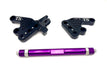 Titanium Surron Custom CNC Aluminum Footpeg Bracket Assembly Talaria MX3 MX4 MX5 Black / Purple Footpeg bracket