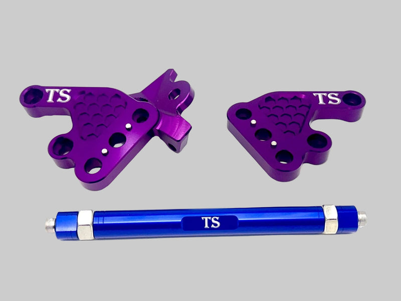 TS Talaria MX3 & MX4 Custom CNC Aluminum Footpeg Bracket Assembly