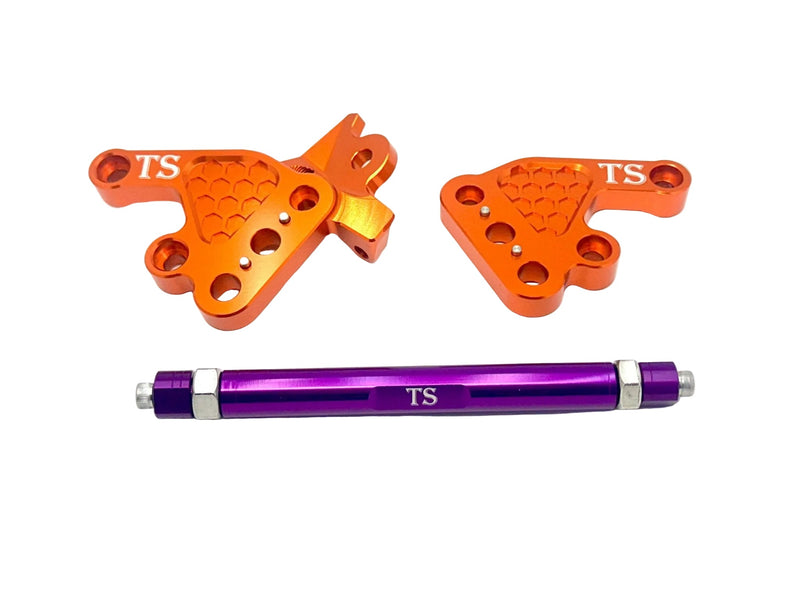 TS Talaria MX3 & MX4 Custom CNC Aluminum Footpeg Bracket Assembly