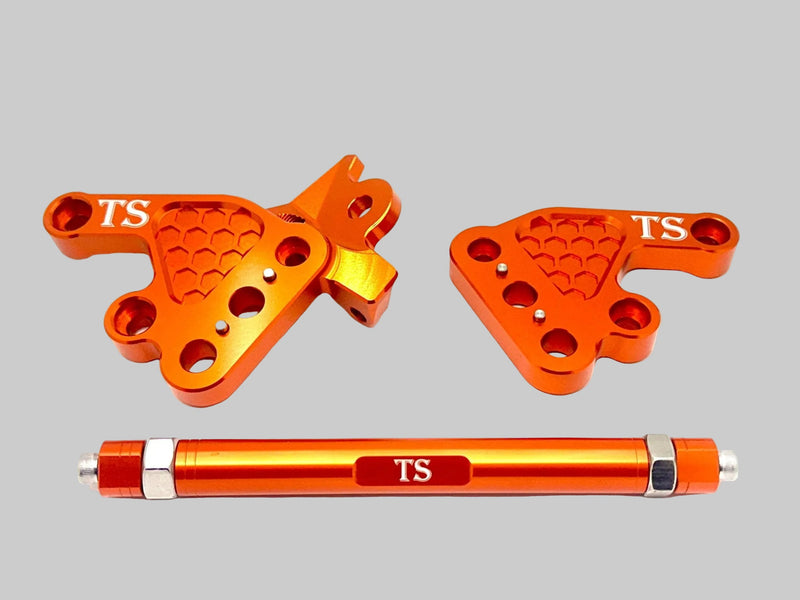 TS Talaria MX3 & MX4 Custom CNC Aluminum Footpeg Bracket Assembly