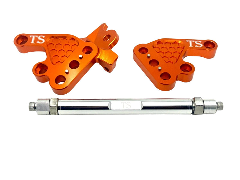 TS Talaria MX3 & MX4 Custom CNC Aluminum Footpeg Bracket Assembly