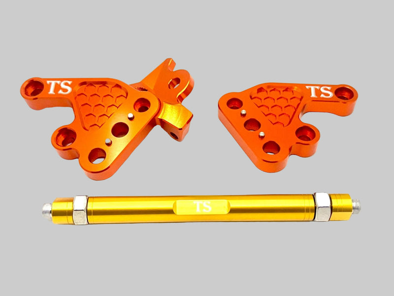 TS Talaria MX3 & MX4 Custom CNC Aluminum Footpeg Bracket Assembly