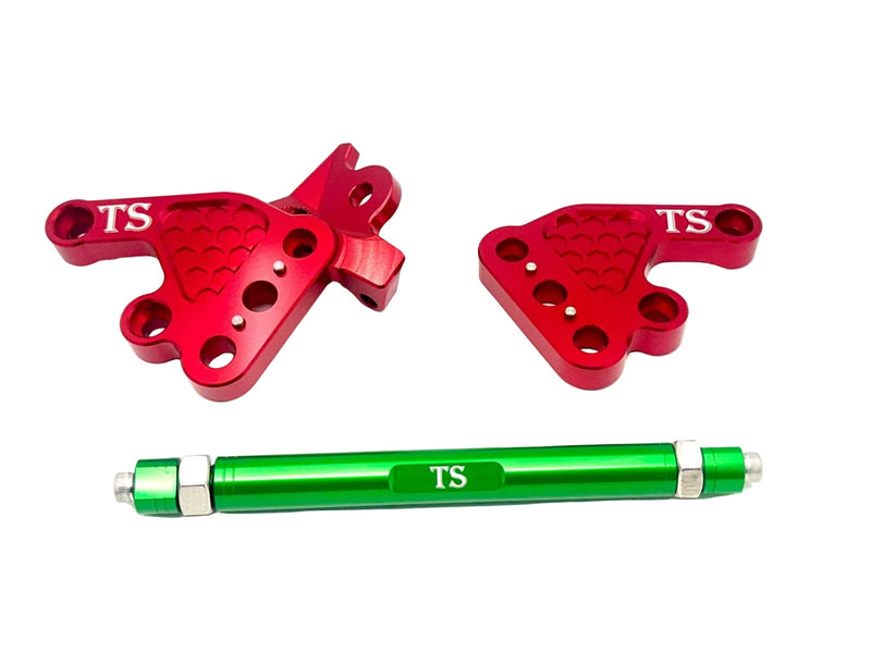 TS Talaria MX3 & MX4 Custom CNC Aluminum Footpeg Bracket Assembly