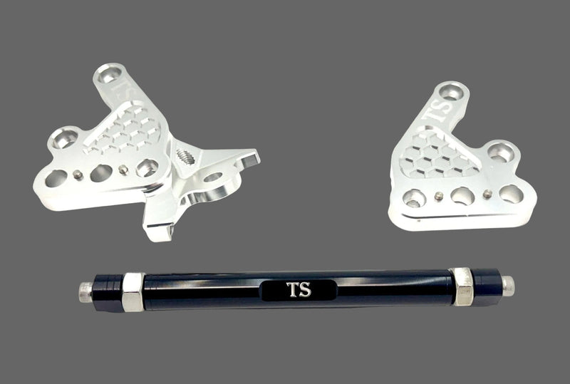 TS Talaria MX3 & MX4 Custom CNC Aluminum Footpeg Bracket Assembly