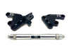 Titanium Surron Custom CNC Aluminum Footpeg Bracket Assembly Talaria MX3 MX4 MX5 Black / Silver Footpeg bracket