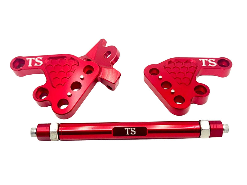 TS Talaria MX3 & MX4 Custom CNC Aluminum Footpeg Bracket Assembly