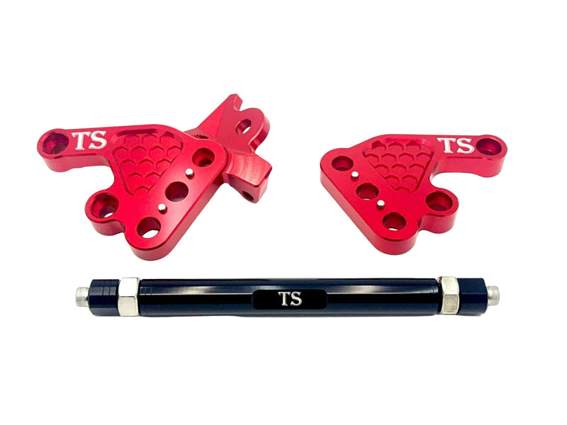 TS Talaria MX3 & MX4 Custom CNC Aluminum Footpeg Bracket Assembly