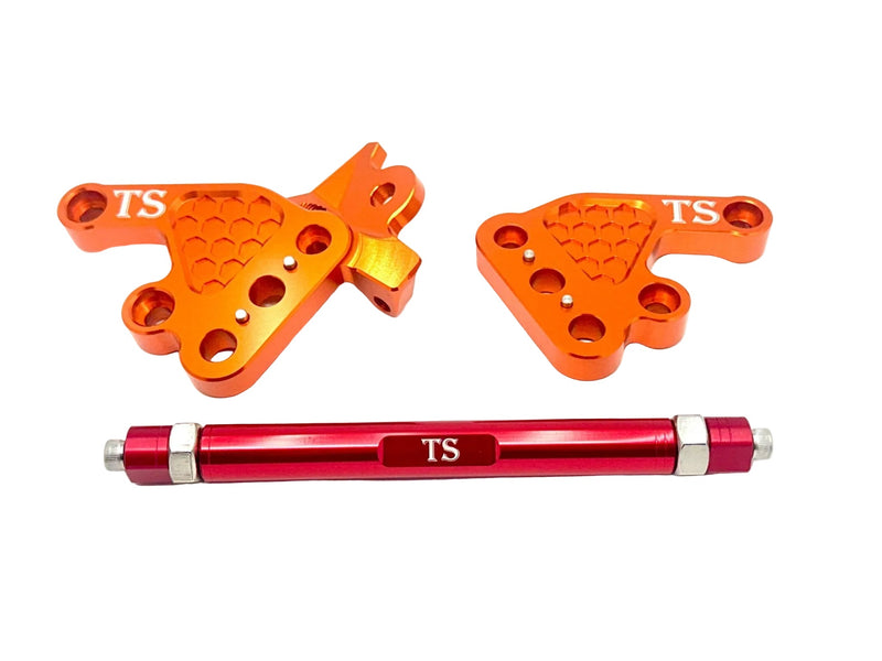 TS Talaria MX3 & MX4 Custom CNC Aluminum Footpeg Bracket Assembly