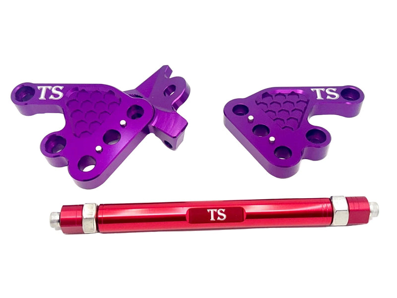 TS Talaria MX3 & MX4 Custom CNC Aluminum Footpeg Bracket Assembly